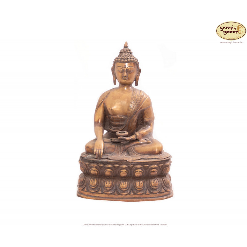 Original Messing Statue Buddha 39cm