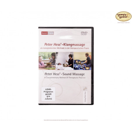 Peter Hess-Klangmassage als komplementäre Methode in der therapeutischen Praxis, DVD